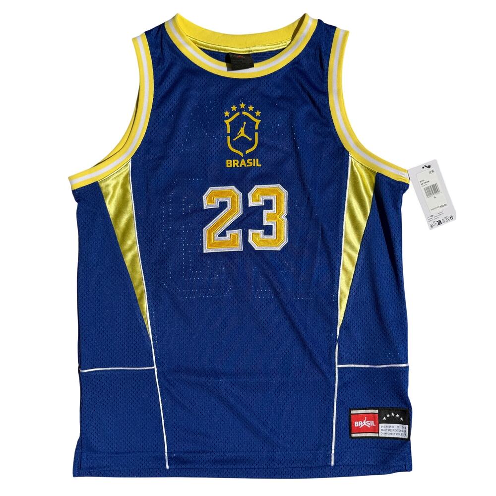 Youth Brazil National Team Jordan Brand Jersey Size XL